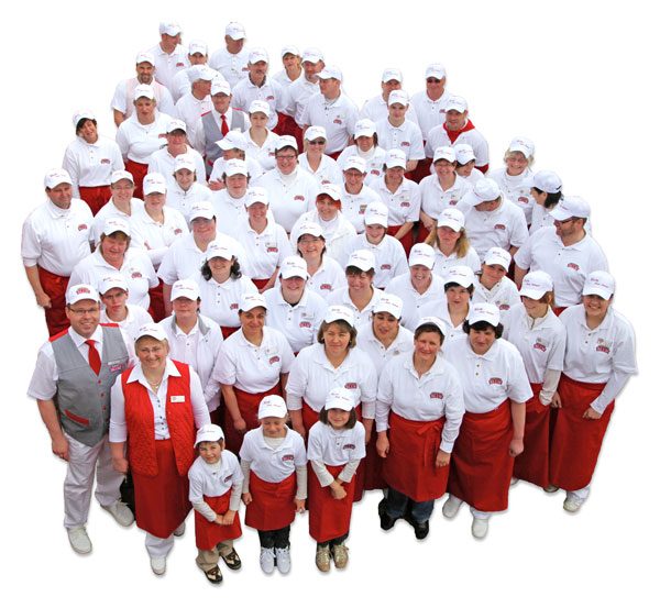 Das Team der Metzgerei Blum